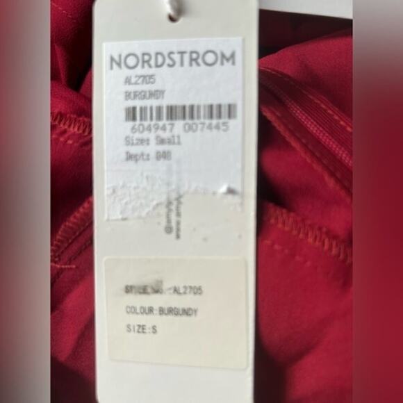 AMYLYNN Backless Satin Dress Jolie Satin Slip Dress in Burgundy Size Small - Picture 8 of 15